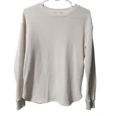 【中古品】ユニクロ　ワッフル長袖Tシャツ