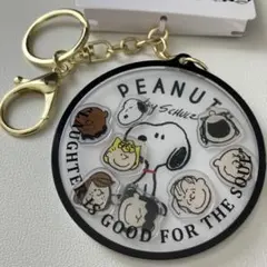スヌーピー シャカシャカ チャーム キーホルダー サークル しまむら