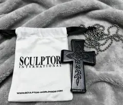 SCULPTOR クロスストラップウォレット　ホワイト