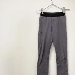 セール♪【良品】キッズ 130 ロング パンツ スキニー ストレッチ スパッツ