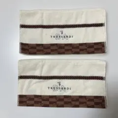 TRUSSARDI フェイスタオル 2枚セット