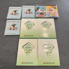 【新品未使用】メモ帳 ミッキーマウス ウォレス＆グルミット 8冊セット 文房具