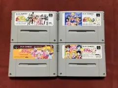 セーラームーン スーパーファミコン ソフト 4本セット