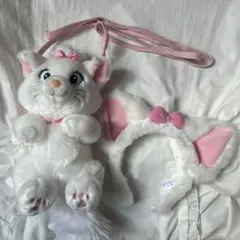 ディズニー　マリーちゃん　カチューシャ&ショルダー　セット 最終値下げ‼️