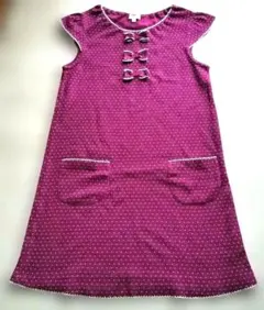 HusHusH ノースリーブワンピース 140サイズ パープル