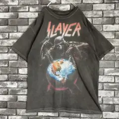 鬼フェード 90s SLAYER TOUR スレイヤー バンドtシャツ バンt