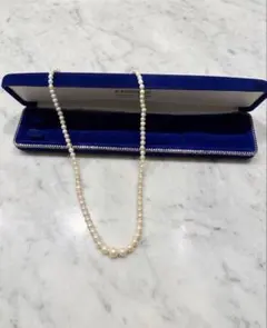 パールネックレス ヴィンテージ ケース付