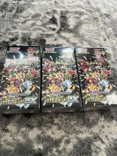 ポケモンカード シャイニートレジャーex 3BOX シュリンク付き　切り込みあり