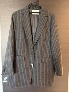 最終　iCB ストライプ テーラードジャケット　15T