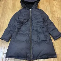 美品　eur3 ダウンコート　パーカー　大きいサイズ　13号 XL