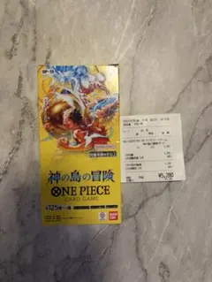 ワンピースカード 神の島の冒険 1box テープカット