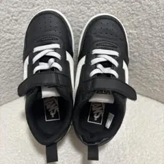 【即日発送】17cm VANS キッズスニーカー ブラック/ホワイト