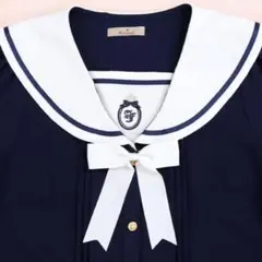 Amavel Future Marine セーラーブラウス(ネイビー)のサムネイル