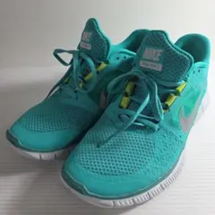 NIKE Free ミントグリーンフィットネススニーカー y94のサムネイル