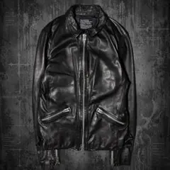 Leather jacket darkwear archive v系 opium