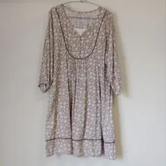 ワンピース チュニック 授乳服 春夏秋 花柄 Mサイズ 産前産後 出産準備