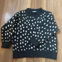 ZARA ドット柄 セーター 3-4歳100〜