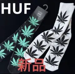 C627新品ハフHUFソックス2点PLANTLIFF CREWスケートボード靴下のサムネイル