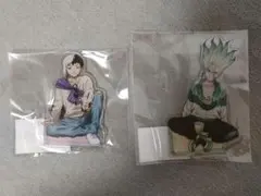Dr.stone 石神千空 あさぎりゲン まねきねこコラボアクリルスタンド