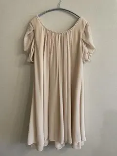 【LAISSE PASSE】フレアドレス 3wayパフスリーブ/ノースリーブ