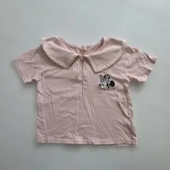 Minnie Mouse セーラーカラー Tシャツ ピンク 100cmのサムネイル