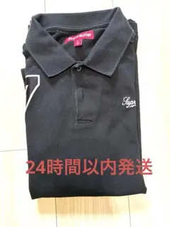Supreme Cursive Polo Black Mのサムネイル
