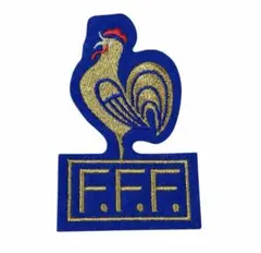 80s 当時物　FFF フランス代表　ワッペン　エンブレム FFF フランス代表 ワッペン エンブレム - メルカリ
