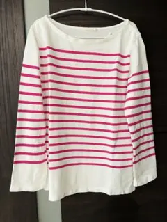 美品　MACPHEE ボーダー長袖Tシャツ　トゥモローランド
