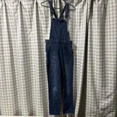 Ｈ＆Ｍデニムオーバーオール ダークブルー