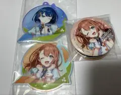 プロセカ 花里みのり 桐谷遥 くじ 缶バッジ アクキー