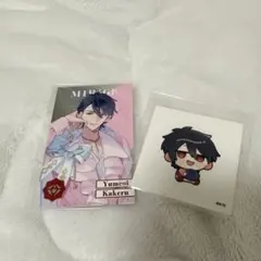 【未使用】にじさんじ　8周年　夢追翔　メタルカード　ステッカー　セット