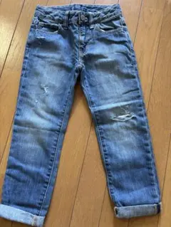 GAP ガールズ デニムパンツ 120cm ダメージ加工