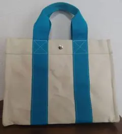 ​【美品・直営店購入】HERMES エルメス ボラボラPM トートバッグ 水色のサムネイル