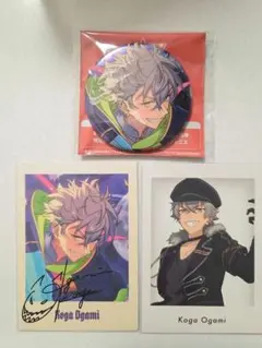 大神晃牙 あんスタ 缶バッジ ぱしゃっつ セット 10周年 展示会 UNDEAD