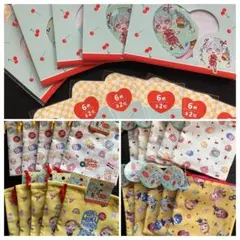 初音ミク　シール巾着ポーチ　30点セット