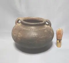 コレクター収集品　　弥生時代　須恵器　双耳壺　　発掘品 コレクター収集品 弥生時代 須恵器 双耳壺 発掘品 - メルカリ