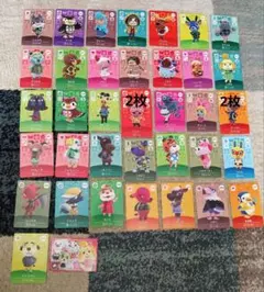 あつまれどうぶつの森amiiboカード セット売り　３９枚のサムネイル