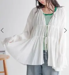 lowrys farm ヨウリュウシャーリングブラウスLS