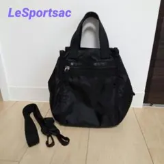 レスポートサック　黒 ハンドバッグ ショルダーバッグ