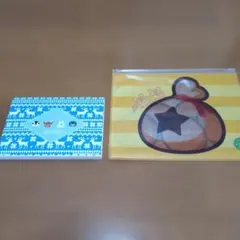 一番くじ あつまれ どうぶつの森 クリアなスライダー付ポーチとメモ帳セット