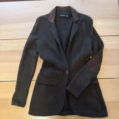 【希少】ラルフローレン スエード テーラード アンコンジャケット 11 希少】ラルフローレン スエード テーラード アンコンジャケット 11