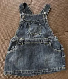 OLD NAVY デニム ジャンパースカート 12-18M フリルのサムネイル