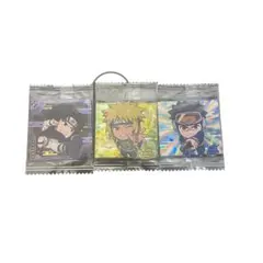 NARUTO サスケ ミナト オビト ウエハース シール 3枚セット