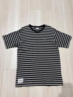mutaMARINEgolf モックネック ボーダー Tシャツ 美品 Ｌサイズ mutaMARINEgolf モックネック ボーダー Tシャツ 美品 Lサイズ - メルカリ