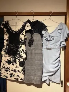 キャバドレス3点セット（S・Mサイズ）