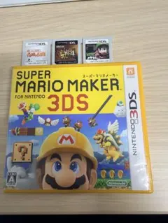 DSソフト マリオメーカ& Luigi 2 & レイトン教授 & MH4