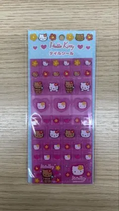 日焼けキティ　タイルシール　正規品　ガングロ　ギャルキティ