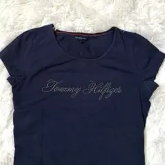 湯米·希爾費格 Y2K 閃亮Logo 短版T恤