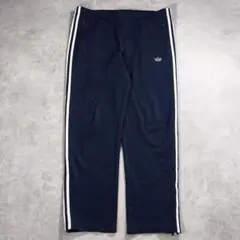 adidas アディダス トラックパンツ 古着 00s 刺繍 M 紺 19872のサムネイル
