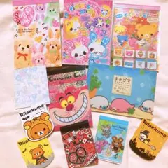 当時物❣️メモ帳 大量 おすそ分け 平成女児 平成レトロ まめゴマ ポンポネット